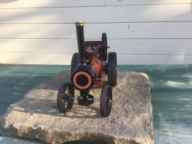 SOLD  MAXITRAK 3/4 Allchin in maroon (gas fired)